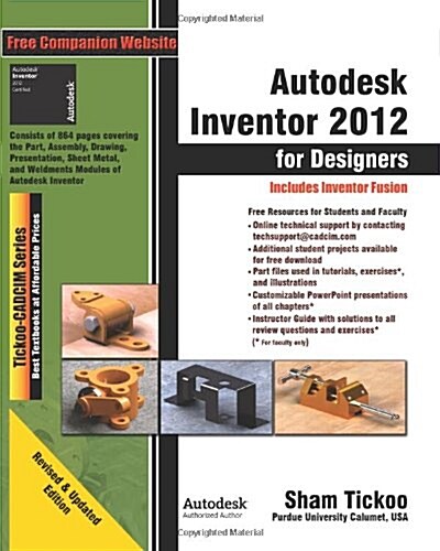 Autodesk Inventor 2012 for Designers (Paperback)