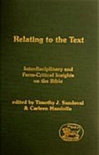 Relating to the Text (Journal for the Study of the Old Testament Supplement) (Hardcover)