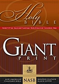 Giant Print Handy-Size Bible-NASB (Bonded Leather)