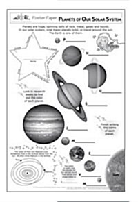 Planets of Our Solar System Poster Paper (Paperback)