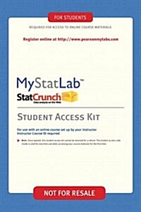 MyStatLab - Valuepack Access Card (Misc. Supplies)