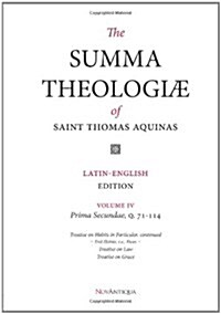 The Summa Theologiae of Saint Thomas Aquinas: Latin-English Edition, Prima Secundae, Q. 71-114 (Paperback)