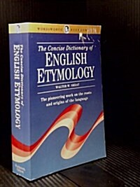 The Concise Dictionary of English Etymology (Paperback)