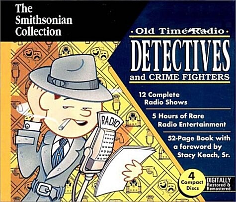 [중고] Old Time Radio Detectives and Crime Fighters (Smithsonian Collection) (Audio CD, Audio CD)