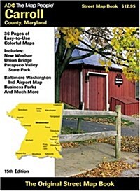 Carroll County Md Atlas (Paperback, 15)