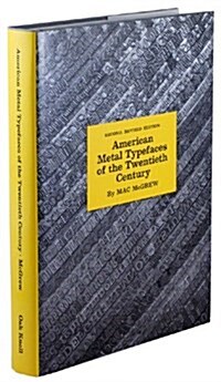 American Metal Typefaces of the Twentieth Century (Hardcover, 2nd)