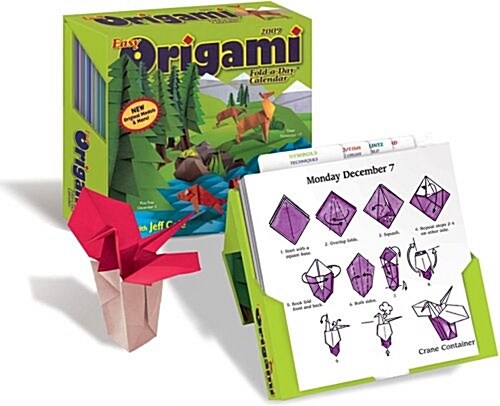 Easy Origami Fold-a-Day(TM): 2009 Day-to-Day Calendar (Calendar, Box Pag)