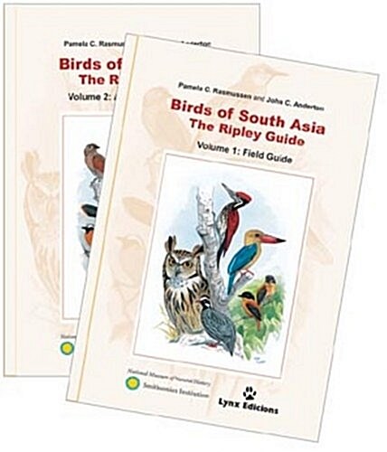 Birds of South Asia: The Ripley Guide. Volumes 1 & 2 (Hardcover)