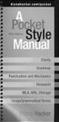 Pocket Style Manual 5e & MLA Quick Reference Card (Spiral-bound, 5th)