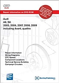 Audi A6, S6 2005, 2006, 2007, 2008, 2009 including Avant, quattro: Repair Manual on DVD-ROM (Windows 2000/XP) (DVD-ROM)