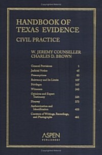 Handbook of Texas Evidence: Civil Practice (Hardcover)