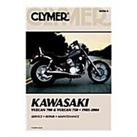 Clymer Kawasaki: Vulcan 700 & Vulcan 750, 1985-2004 (Clymer Motorcycle Repair) (Paperback, 4th)