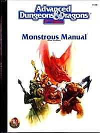 Monstrous Manual (AD&D 2nd Ed Fantasy Roleplaying Accessory, 2140) (Hardcover, 2nd)