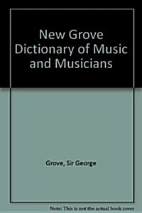 The New Grove Dictionary of Music and Musicians: 29 volumes with index (Hardcover, 2)