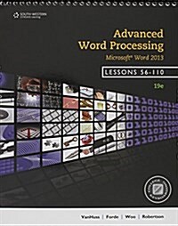 Bundle: Advanced Word Processing, Lessons 56-110: Microsoft Word + Keyboarding Pro Deluxe Online Lessons 56-110 Printed Access Card Package (Hardcover)