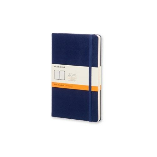 Moleskine Classic Notebook, Pocket, Ruled, Prussian Blue, Hard Cover (3.5 X 5.5) (Other)