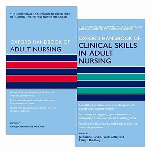 Oxford Handbook of Adult Nursing and Oxford Handbook of Clinical Skills in Adult Nursing Pack (Paperback)