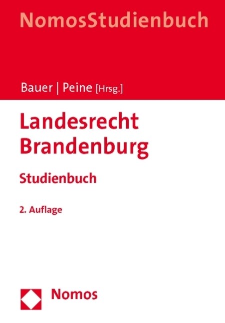 Landesrecht Brandenburg: Studienbuch (Paperback, 2)