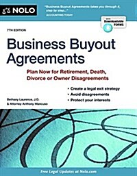 Business Buyout Agreements: Plan Now for All Types of Business Transitions (Paperback, 7)