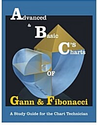 Advanced & Basic Charts of Gann and Fibonacci: Black & White Charts Version (Paperback)