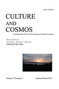 Culture and Cosmos Vol 17 Number 2 (Paperback)