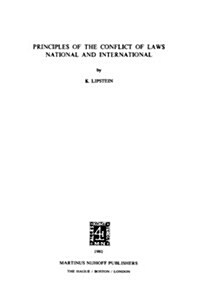 Principles Conflict Of Laws, Nat & Intl, Revised Ed The Gen Prin (Paperback, 1981)