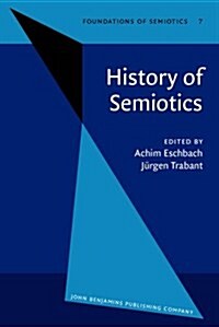 History of Semiotics (Hardcover)