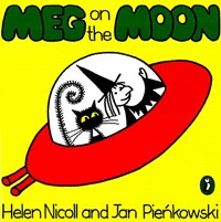 Meg on the moon