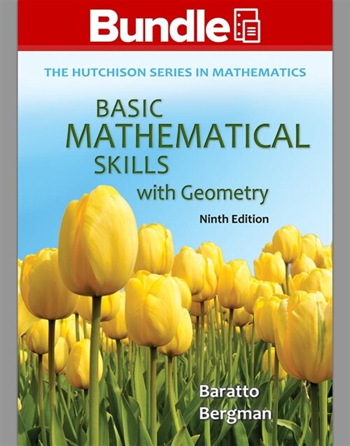 Loose Leaf Basic Mathematical Skills with Geometry, with Aleks 360 52 Weeks Access Card (Hardcover, 9)