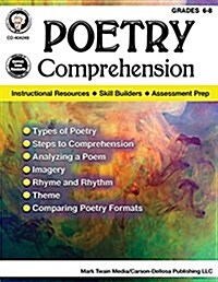 Poetry Comprehension, Grades 6 - 8 (Paperback)