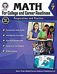 Math for College and Career Readiness, Grade 7: Preparation and Practice (Paperback)