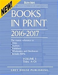 Books in Print - 7 Volume Set, 2016/17 (Hardcover, 69)
