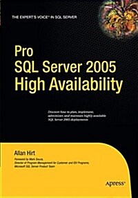 Pro SQL Server 2005 High Availability (Paperback)