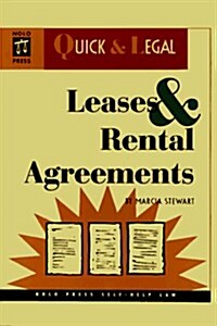 Leases & Rental Agreements (Quick & Legal Series) (Paperback, 1st)