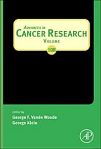 Advances in Cancer Research: Volume 109 (Hardcover)