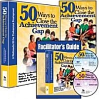 50 Ways to Close the Achievement Gap: A Multimedia Kit for Professional Development [With CD (Audio) and DVD and 2 Books] (Other, 3)