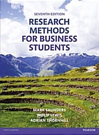 [중고] Research Methods for Business Students (Paperback, 7 New edition)