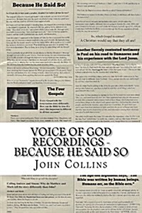 Voice of God Recordings - Because He Said So (Paperback)