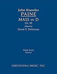 Mass in D, Op.10: Study Score (Paperback)