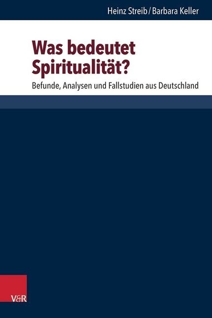 Was Bedeutet Spiritualitat?: Befunde, Analysen Und Fallstudien Aus Deutschland (Hardcover)