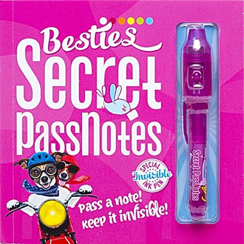 Besties Secret Passnotes [With Pens/Pencils] (Paperback)