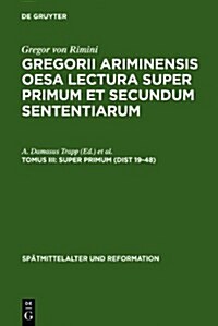 Super Primum (Dist 19-48) (Hardcover, Reprint 2010)