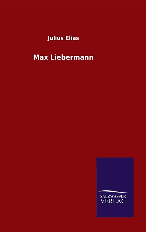 Max Liebermann (Hardcover)