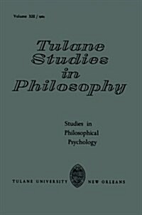 Studies in Philosophical Psychology (Paperback, Softcover Repri)