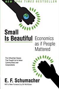 Small Is Beautiful: Economics as If People Mattered (Paperback)