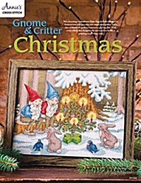Gnome & Critter Christmas Cross Stitch Pattern (Paperback)