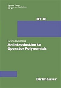 An Introduction to Operator Polynomials (Paperback, Softcover Repri)