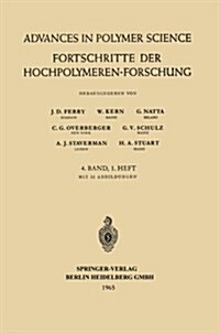 Fortschritte Der Hochpolymeren Forschung (Paperback)