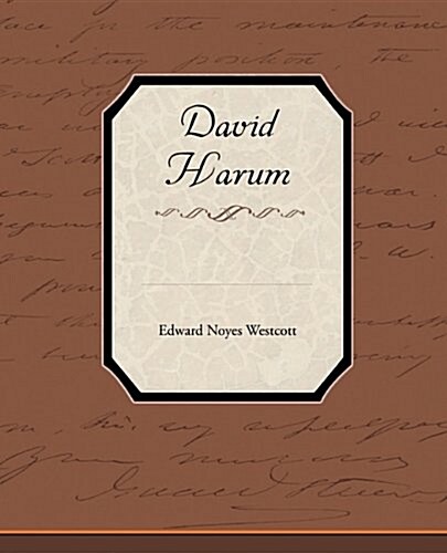 David Harum (Paperback)