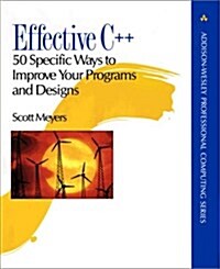[중고] Effective C++: 50 Specific Ways to Improve Your Programs and Designs (Paperback, 1)